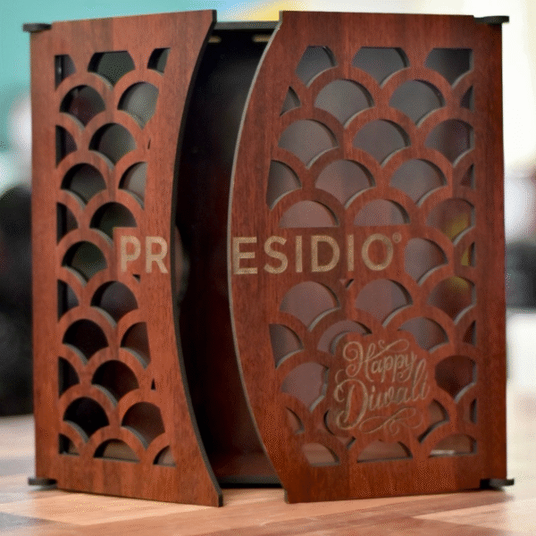 Wooden Diwali Box